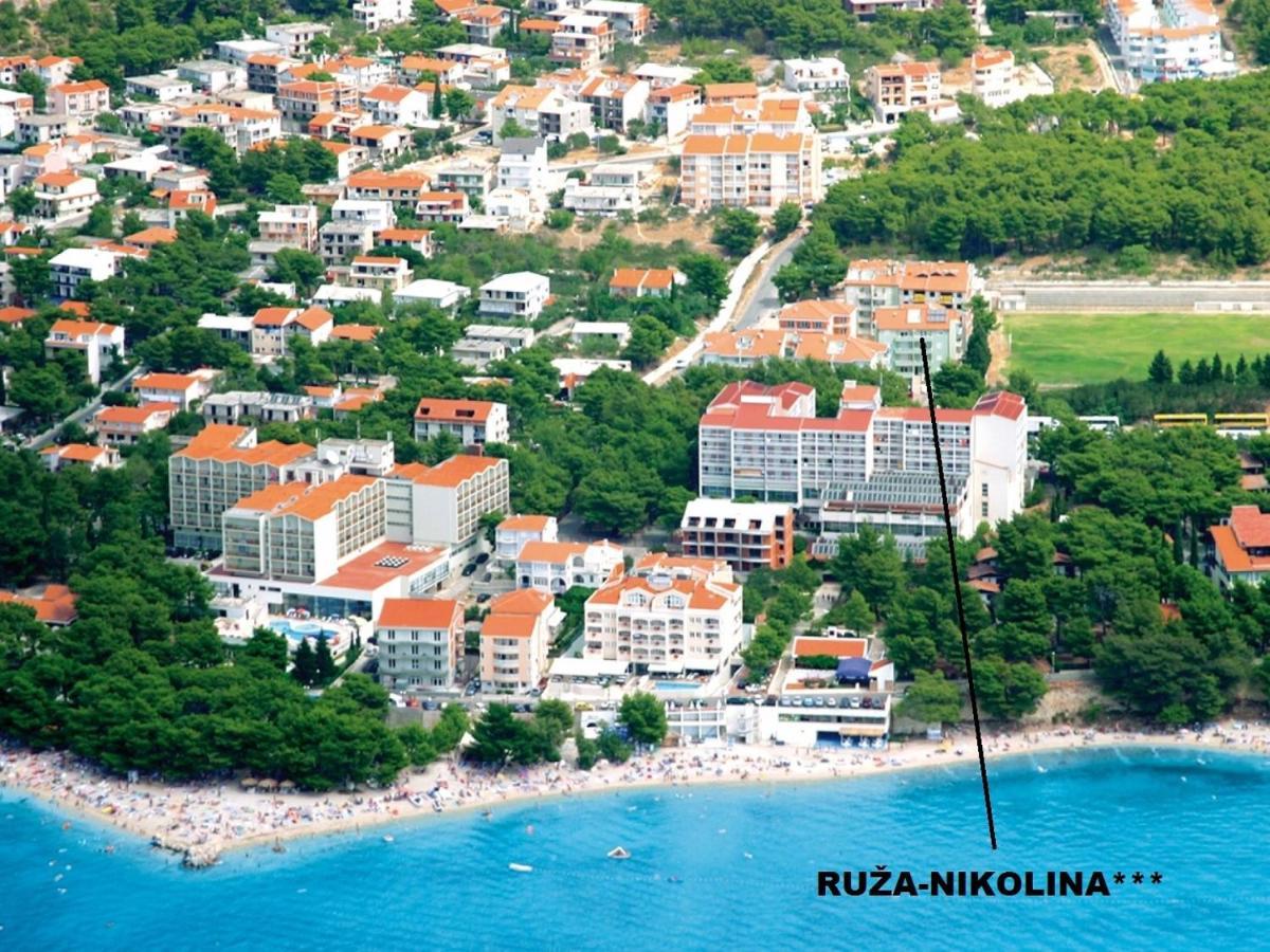 apartmani RUŽA&NIKOLINA*** Baska Voda Bagian luar foto