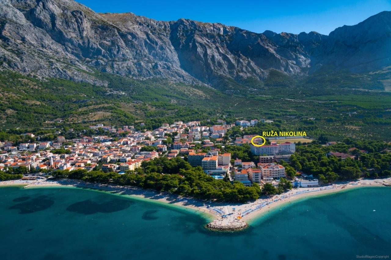 apartmani RUŽA&NIKOLINA*** Baska Voda Bagian luar foto