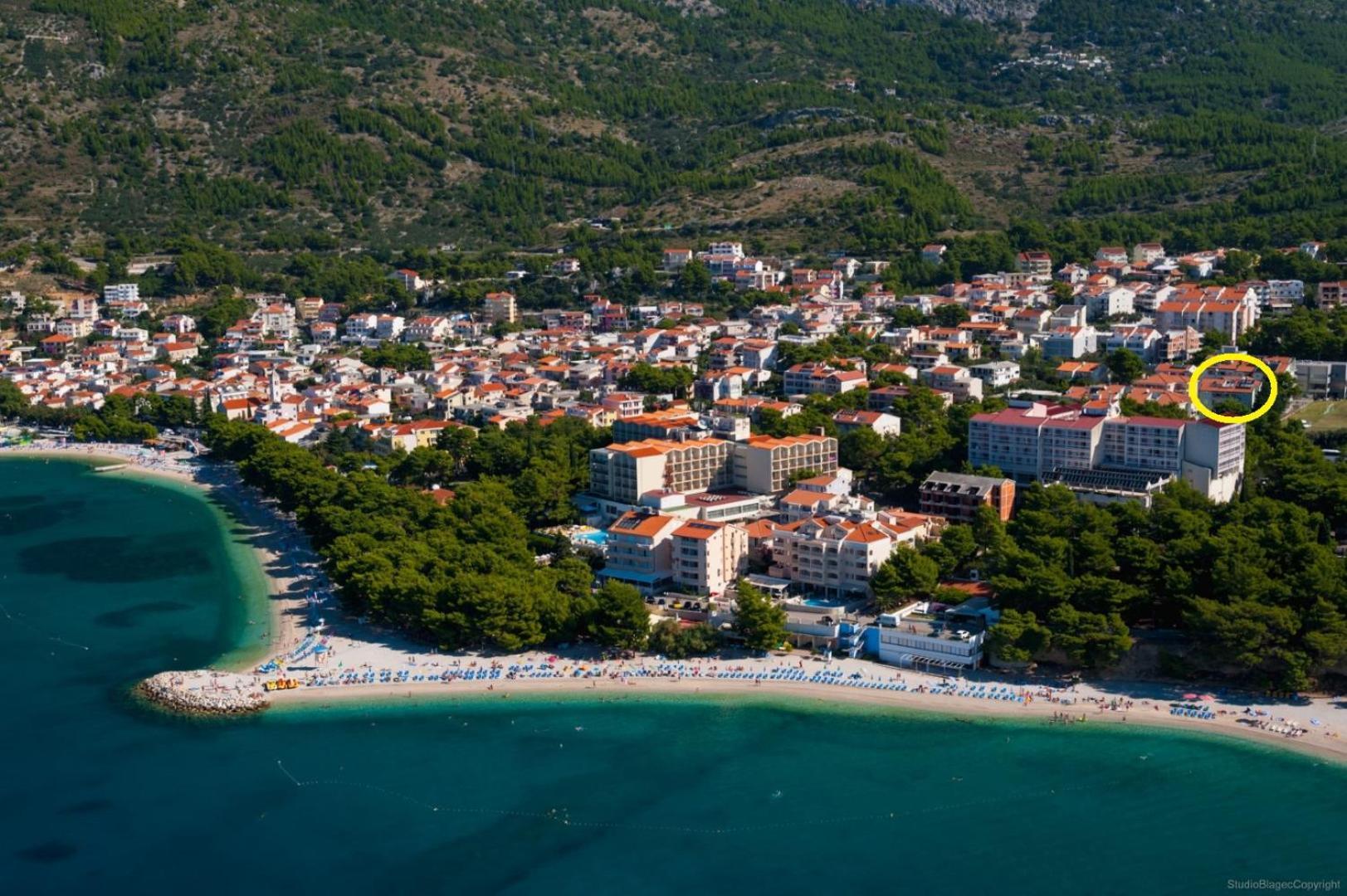 apartmani RUŽA&NIKOLINA*** Baska Voda Bagian luar foto