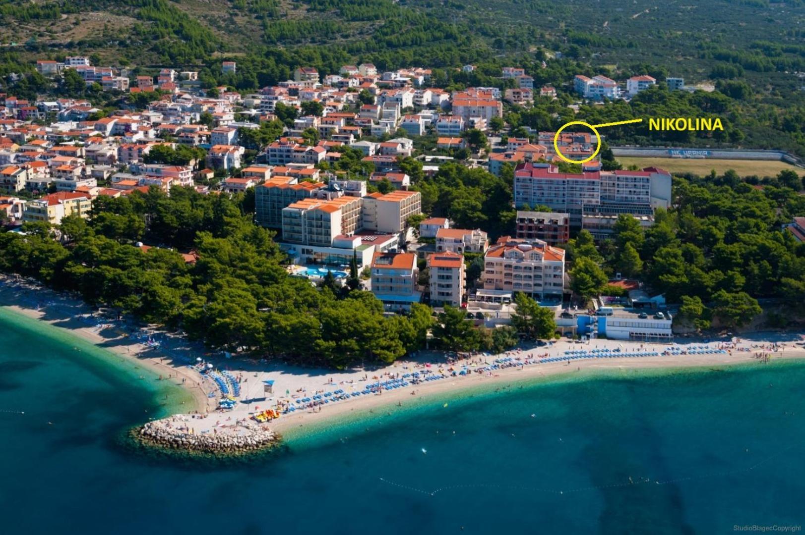 apartmani RUŽA&NIKOLINA*** Baska Voda Bagian luar foto